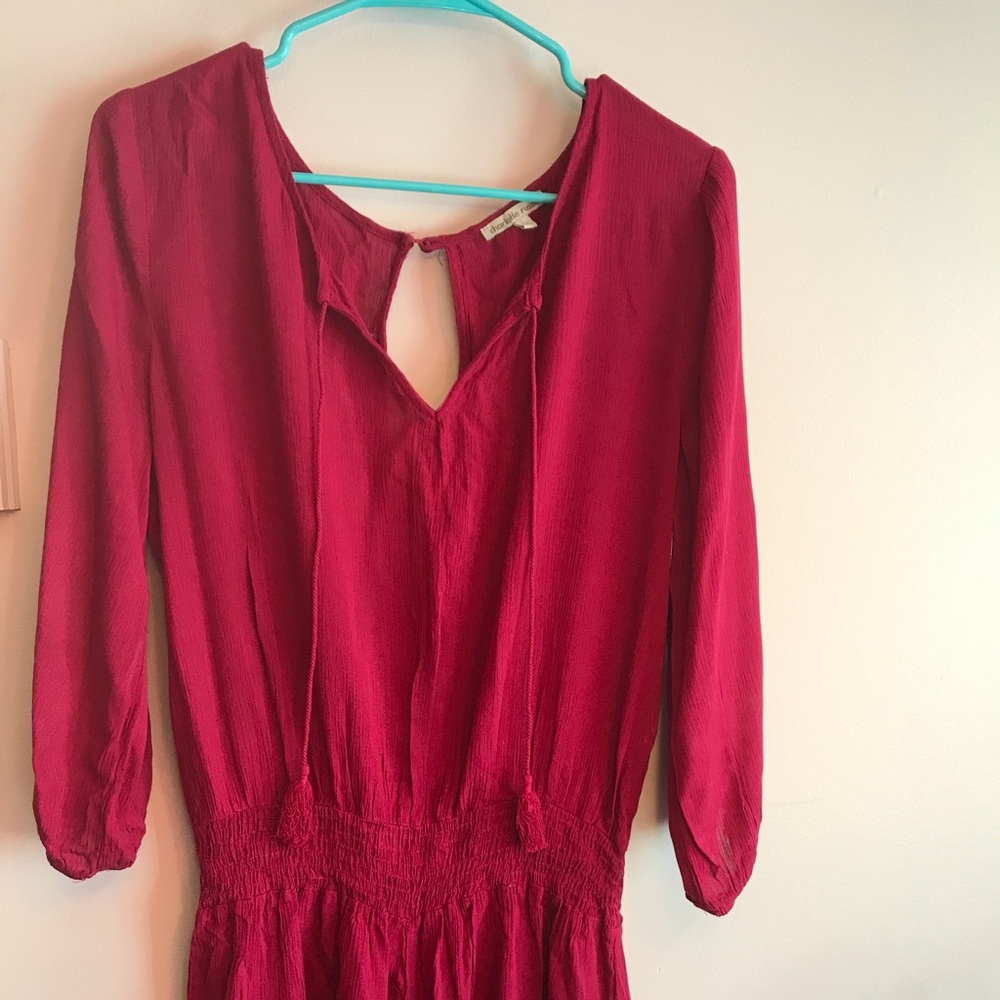 Magenta Romper
